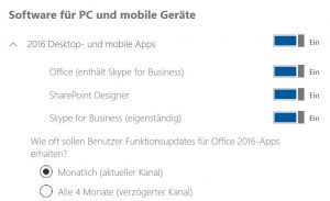 Update-Kanal in Office365 - Excel 2016 Schulung PowerBI